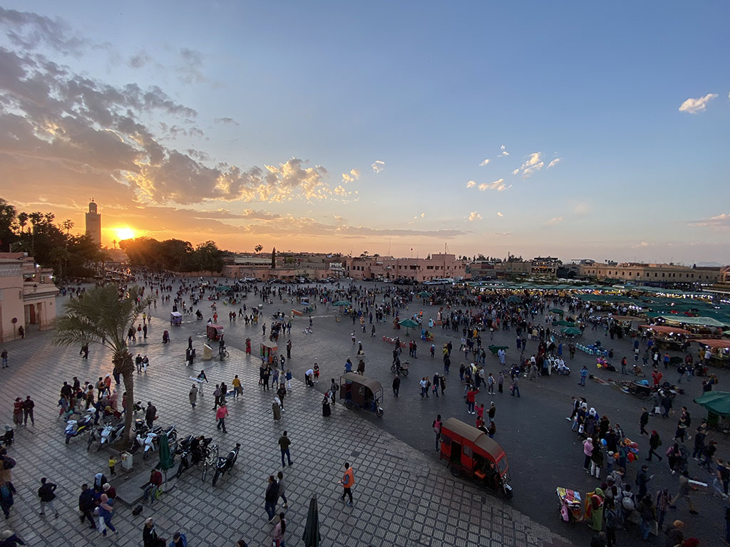 Marrakech - Plaza Jemaa el Fna